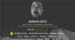 Desktop Screenshot of hernanortiz.com