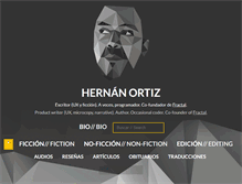 Tablet Screenshot of hernanortiz.com